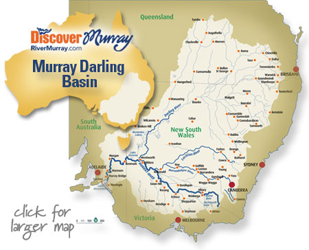 Murray Darling Basin map