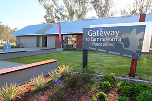 Gateway to Gannawarra Visitor Centre, Cohuna logo