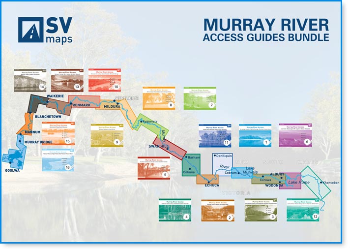 Murray River Access Guides Map