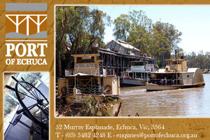 Port of Echuca logo