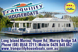 Tranquility Houseboats logo