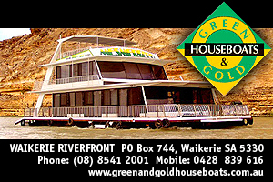Green & Gold Houseboats logo
