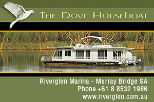 The Dove Houseboat logo