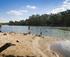 Fishing on the banks of the Murray