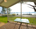 Riverfront views from your patio