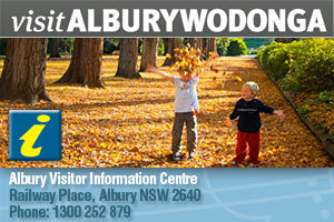 Albury Visitor Information Centre logo