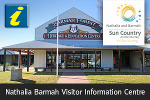 Nathalia Barmah Visitor Information Centre logo