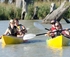 Hire a kayak on the Murray for a fun day out with friends. (image courtesy of the Murray Pioneer)
