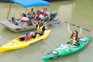 Canoe the Riverland logo