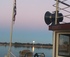 At night on Lake Mulwala