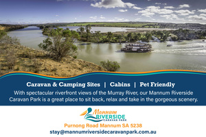 Mannum Riverside Caravan Park logo