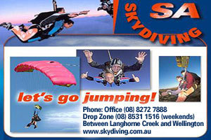 SA Skydiving logo