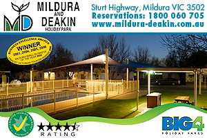 BIG4 Mildura Deakin Holiday Park logo