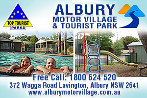 Albury Motor Village & Tourist Park logo
