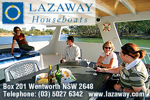 Lazaway Houseboats logo