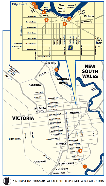 Chaffey Trail map