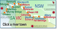 Murray River Event Search Map