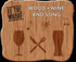 At the Wharf - Wood, Wine and Song logo