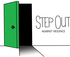 STEP OUT Against Violence Albury Wodonga logo