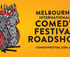 MELBOURNE INTERNATIONAL COMEDY FESTIVAL ROADSHOW 2021 logo