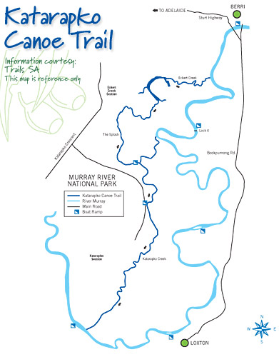 Katarapko Canoe Trail