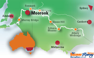 Map of Moorook