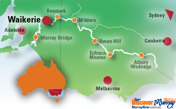 Waikerie Map