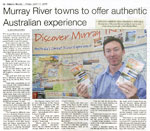 Murray River towns to offer authentic Australian experience