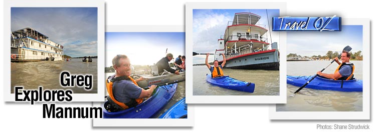 Greg explores Mannum on the Murray River