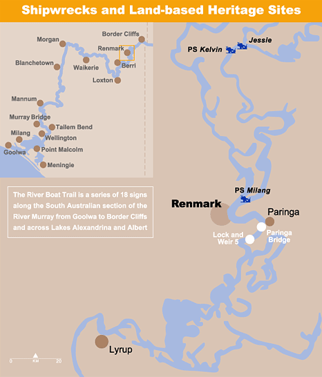 Renmark map