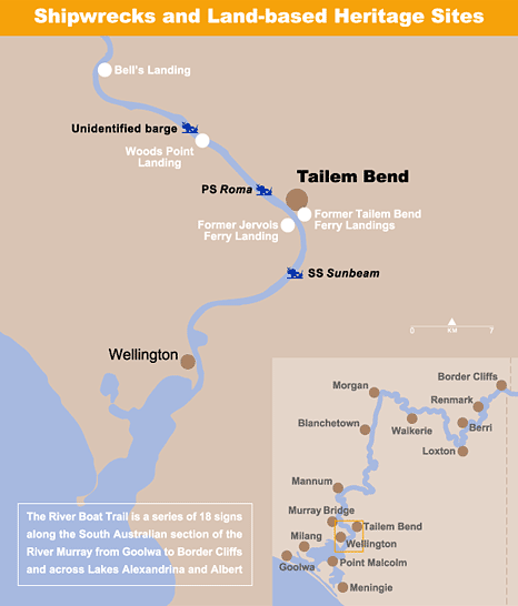 Tailem Bend map