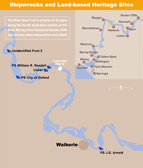 Waikerie map