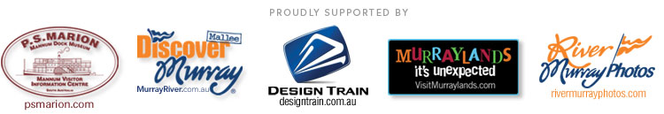 Supported by : PS Marion.com, Discover Murray, Design Train and VisitMurraylands.com