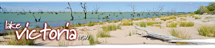 Welcome to Lake Victoria, NSW