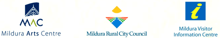 Supported by Mildura Arts Centre, Mildura Rural City Council and Mildura Visitor Information Centre
