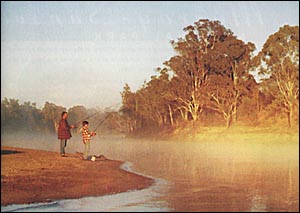 Fishing in Hattah-Kulkyne National Park