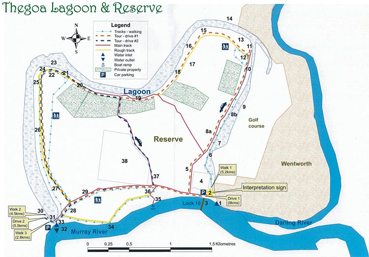 Thegoa Lagoon Map
