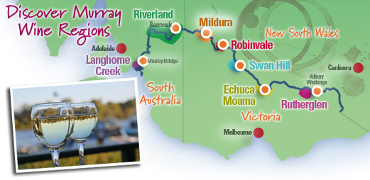 Murray River Wine Regions